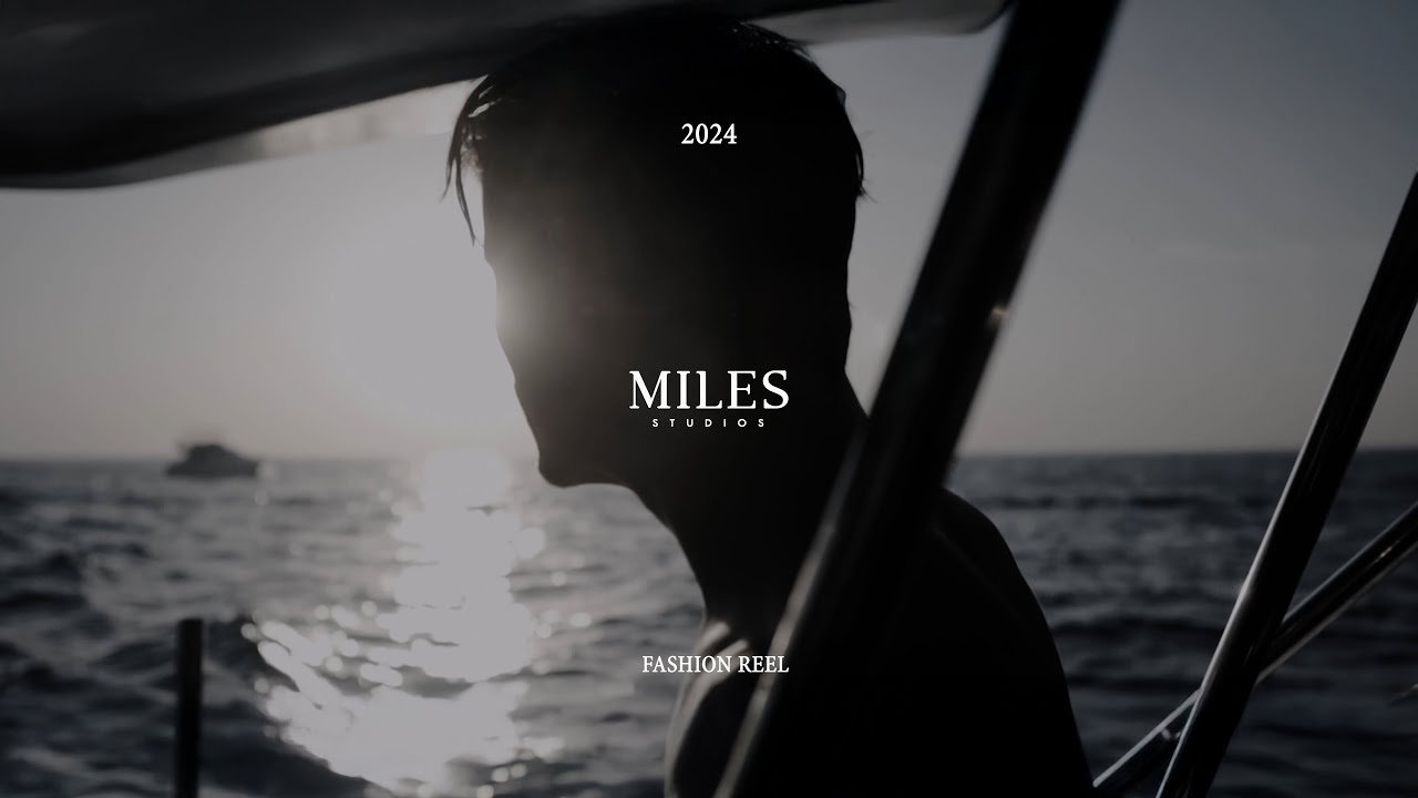 Poster from the Miles Studios London fashion and campaign reel